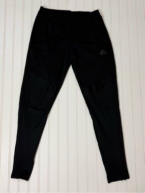 adidas Black Athletic Joggers with Subtle Logo